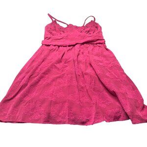 Wild Fable Pink Floral Lace Dress XXL Polyester Lined Adjustable Straps New